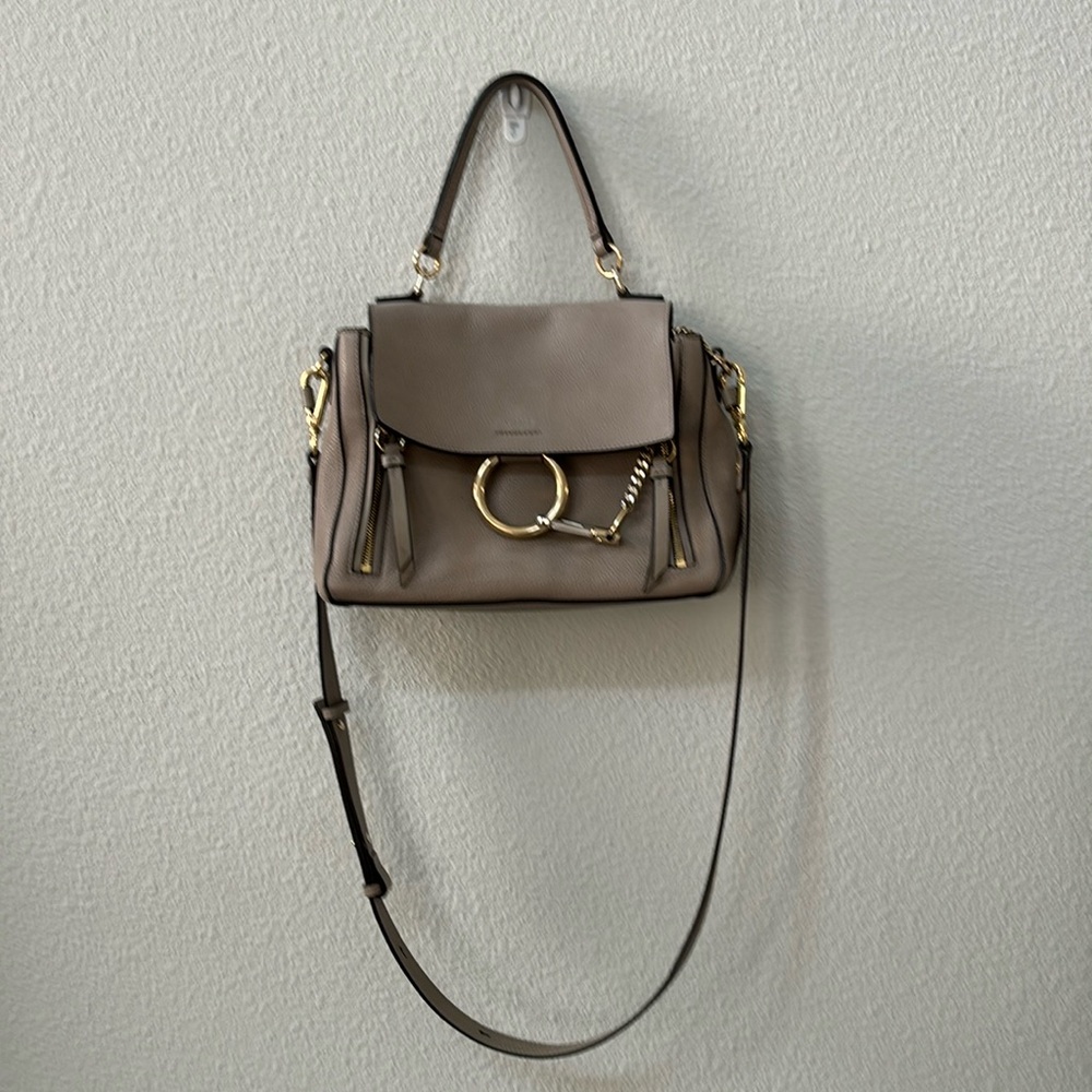 Chloè Faye day leather handbag very good condition